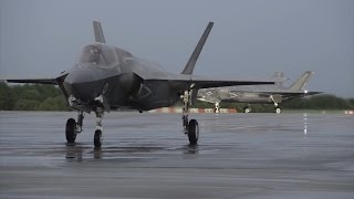 F35 F135 on Display for UK Audience [upl. by Ecilahc701]