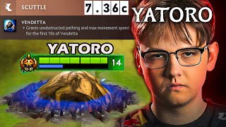 YATORO tests NYX Assassin MID for the first time in 736 Patch [upl. by Kealey]