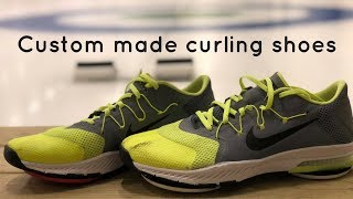 Custom made curling shoes [upl. by Gerk611]