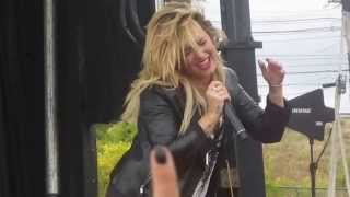 Demi Lovato  Something That Were Not  Microsoft Opening Burlington MA [upl. by Genny]