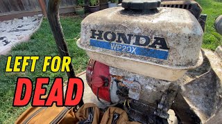 FREE old Honda Water Pump  WILL IT RUN [upl. by Neelav]