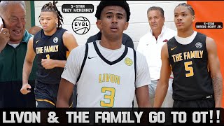 LivOn 17U Select vs The Family HIGHLIGHTS  LO Takes 5stars Darius Acuff Trey McKenney to OT [upl. by Lazos]