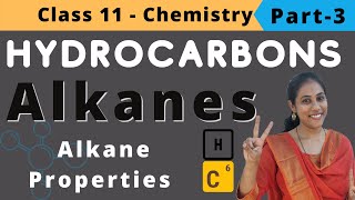 Hydrocarbons Class 11 Chemistry  Alkane Properties  Part3 [upl. by Elfrieda455]