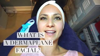 I Got a Dermaplane Facial What is it and FAQS  Lisa J Makeup [upl. by Giacopo140]