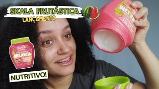 SKALA FRUTÁSTICA DE MELANCIA NO CABELO CRESPO  É TUDO ISSO MESMO [upl. by Supmart]