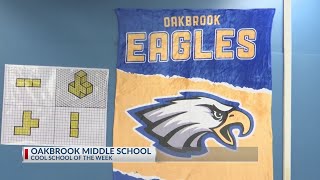 Oakbrook Middle School named the News 2 Cool School of the week [upl. by Ardnazxela]