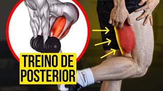 O MELHOR TREINO PARA O POSTERIOR DE COXA [upl. by Dyal622]