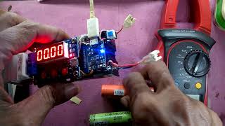 DIY Simply amp Cheap 18650 LiIon Battery Capacity Tester Charger  Discharge Station [upl. by Auoh]