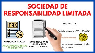 Sociedad de Responsabilidad Limitada  ventajas y desventajas 🏢  Economia de la empresa 19 [upl. by Oigaib]