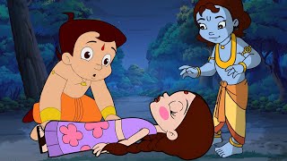 Chhota Bheem aur Krishna  Rescuing Chutki from Danger  Kirmada Strikes Again  Cartoons for Kids [upl. by Eibrad]