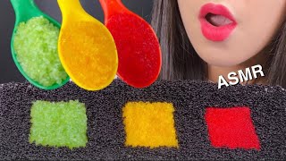 ASMR TOBIKO EGGS 빨주노 신호등 날치알 ROES IKAN ĐƯỜNG CÁ เนื้อปลา JALAN IKAN 鱼卵 Yú luǎn [upl. by Chevalier404]