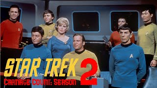 The Original Series Season 2 Carnage Count  A Star Trek Compilation [upl. by Duster535]