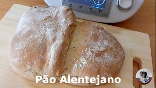 PÃO ALENTEJANO CASEIRO  Como fazer esta Receita Bimby  Thermomix TM6 TM5 TM31 [upl. by Russom986]