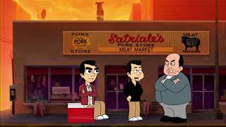 Richie talks to Chrissy  A Sopranos Animation [upl. by Daniyal]