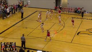 Waupun High School vs Lomira High School Womens Varsity Basketball [upl. by Berl762]