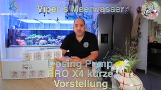 Reef Factory Dosing Pump Pro X4 [upl. by Ninaj]