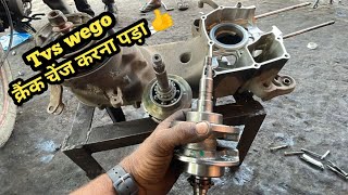 Tvs wego full engine fitting [upl. by Araht480]