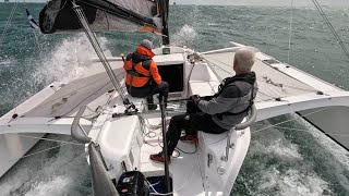 Dragonfly 25 Round the Island race 2023 pt2 [upl. by Alhan]