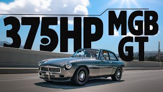 The Ultimate MGB GT Restomod  A Dream Car Transformation  Jay Lenos Garage [upl. by Hosea668]