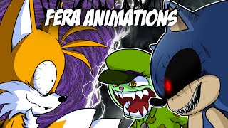 Sonicexe Vs Tails  Friday Night Funkin Animation [upl. by Eiramannod]