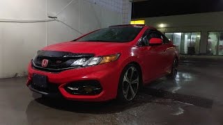 How to Install Lowering Springs 2015 Civic Si [upl. by Roselani]