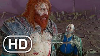 Odin Kills Thor For Kratos Scene 4K  God Of War Ragnarok [upl. by Innig802]