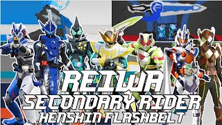 Reiwa Secondary Rider All Henshin Flashbelt [upl. by Ellsworth]