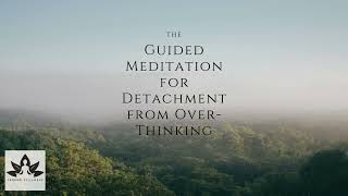 Calming Meditation for Detachment from OverThinking OCD Anxiety depression 15 Minutes [upl. by Yehc]