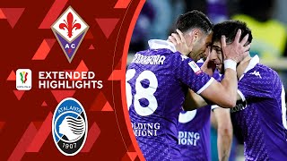 Fiorentina vs Atalanta Extended Highlights  Coppa Italia  CBS Sports Golazo [upl. by Ettore]