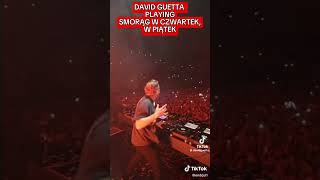 David Guetta playing Smorąg w czwartek piątek [upl. by Eitsyrc]