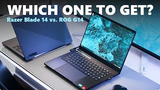 Razer Blade 14 vs Asus ROG Zephyrus G14  an obvious decision [upl. by Aisatsan]