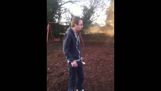 Sam did the cinnamon challenge [upl. by Dawkins]