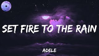 Set Fire To The Rain  Adele Lyrics  Shawn Mendes Camila Cabello Shawn Mendes Loving Caliber [upl. by Cairns424]