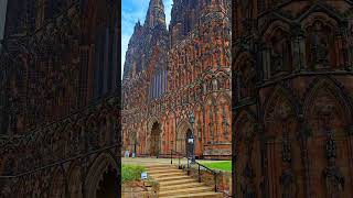 Lichfield Cathedral is Absolutely Amazingshorts fyp cathedral uk england [upl. by Nibla99]