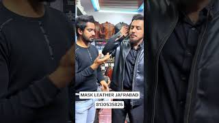 Noida s aay jacket lene maskleather fashion leatherjacket [upl. by Darton894]