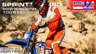 2024 100s MC Sprint Enduro Test 1  Beta 250 Enduro Racing  Trevor Hunter 224 [upl. by Eusebio]