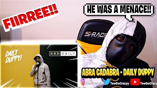 UK WHAT UP🇬🇧 BLACK AIR FORCES ACTIVATED Abra Cadabra  Daily Duppy  GRM Daily REACTION [upl. by Azile]