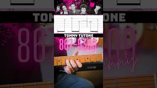 8675309 Jenny Tommy Tutone Guitar Riff with TABS [upl. by Benisch]