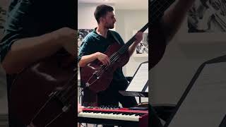 GETTING FUNKY on the BASSCELLO funk bass cello solo [upl. by Kreitman361]