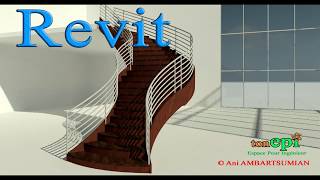 Revit Tutoriel  Escalier par esquisse [upl. by Mojgan]