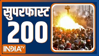 Superfast 200 Kisan Andolan Update  PM Modi  Arvind Kejriwal  Lok Sabha Election 2024  CM Yogi [upl. by Kopp]