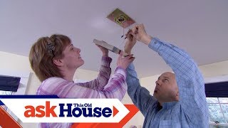 How to Wire for a New Ceiling Light  All About Lights  Ask This Old House [upl. by Honig]