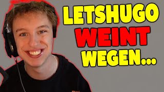 LETSHUGO WEINT wegen FOLGE 9 und seine KRANKENHAUS DIAGNOSE [upl. by Mihcaoj]