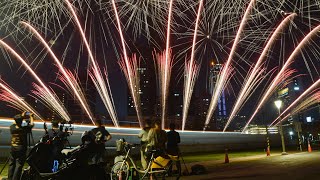 配樂版高市陳家天官武財神回鑾遶境炮贊煙火花火 Kaohsiung Fireworks [upl. by Peedsaj]