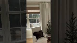 Comfortable bamboo shade in bedroomcurtains homedecor home diy interiordesign [upl. by Orlando]