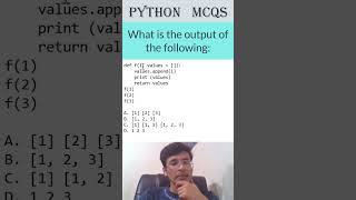 Python MCQ Breakdown Fast  Learn Python Quickly infytqmcq infytq shorts python infytqpython [upl. by Driskill398]