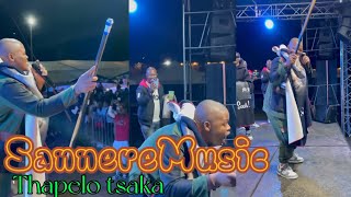 Sannere Music  Thapelo tsaka dire Amen live performance [upl. by Oetsira]