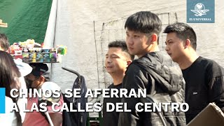 Plazas chinas cambian forma de funcionar por temor a operativos en el Centro de la CDMX [upl. by Ajnot381]