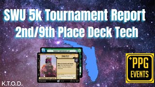 Star Wars Unlimited Tournament Report  Kissimmee 5K  9th Place [upl. by Winterbottom642]