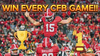 Wanna win every CFB game you play [upl. by Kcinimod578]